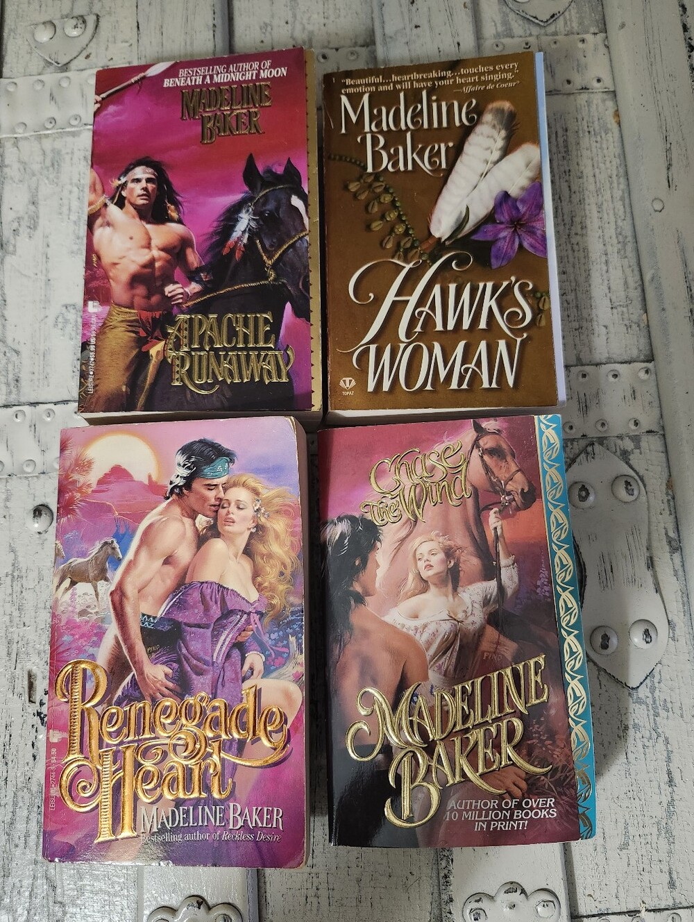 Vintage Madeline Baker Romance Paperback Set